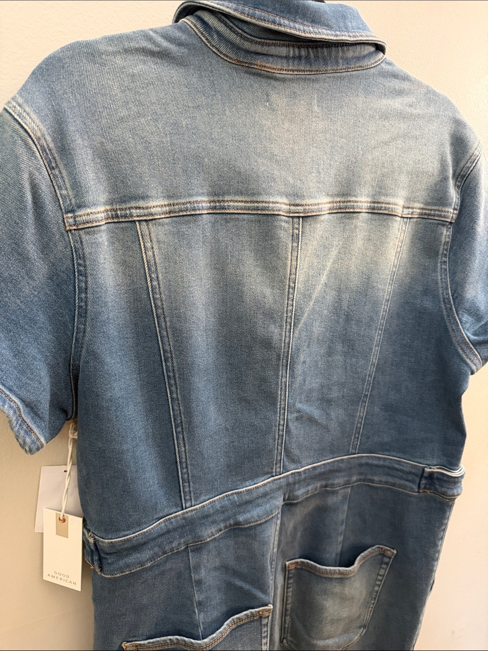 NWT Good American Denim Jumpsuit - Picture 11 of 15